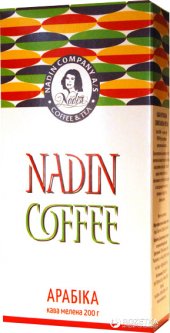 Кофе молотый Nadin Арабика Ирландский крем 200 г (4820172621232)
