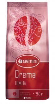 Кофе в зернах Gemini Crema 250 г (4820156430676)