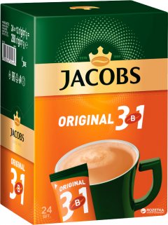 Кофейный напиток Jacobs 3 in 1 Original 24 x 12 г (4820206290465)