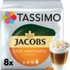 Кофе молотый в капсулах Tassimo Jacobs Latte Macchiato Caramel 268 г (8711000504802)