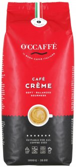 Кофе в зернах O'CCaffe Cafe Creme 1 кг (8013663001118)