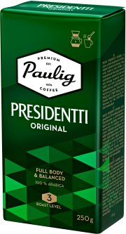 Кофе молотый Paulig Presidentti Original 250 г (6418474020020)