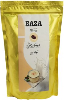 Ароматизированный кофе в зернах Baza Baked milk 50% Арабика 50% Робуста 500 г (4820215240277)