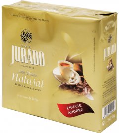 Упаковка кофе молотого Jurado Tostado Regular 250 г х 2 шт (8410894000420)