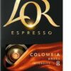 Кофе в капсулах L'OR Espresso Colombia 10 шт совместимы с Nespresso 100% Арабика (8711000360613)