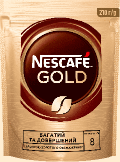 Кофе NESCAFE Gold растворимый 210 г (7613035443600)