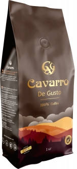 Кофе в зернах Cavarro De Gusto 1 кг (4820235750046)